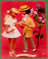 Raymond Peynet vintage postcards
