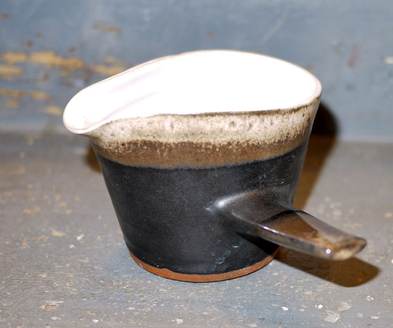 Shangarry pottery sauce boat