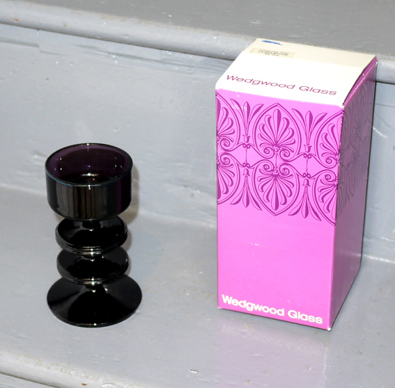 Stennet wilson glass candlestick