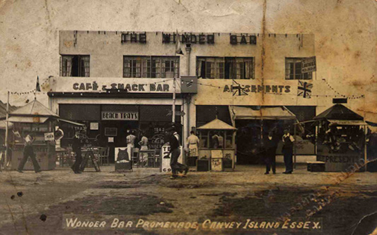 Canvey Island old postcard