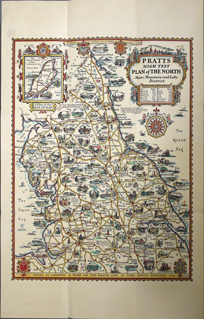Pratts Plan of the North