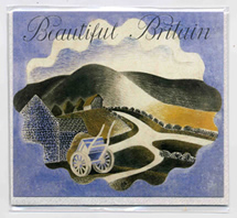 Ravilious greetings card Beautiful Britain