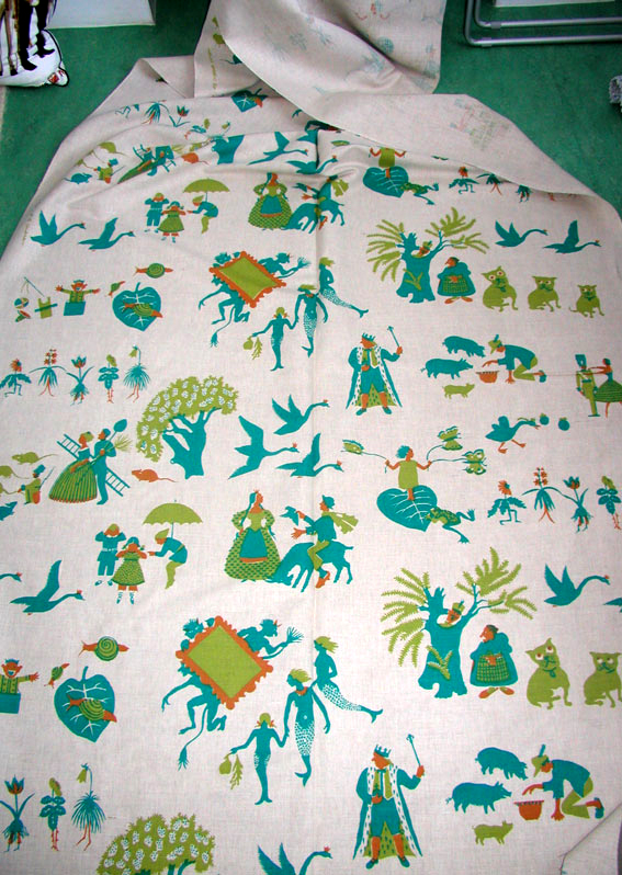 Marie Gudme Danish screenprinted textile