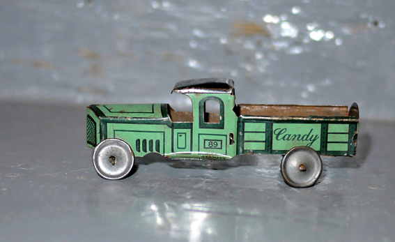 tinplate penny toy by Gely
