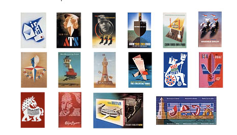 Abram Games poster cards