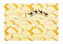 Edward Bawden linocut greetings card