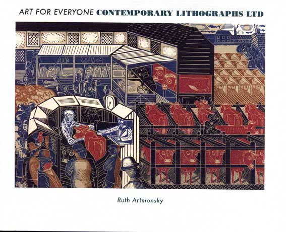 Contemporary lithographs book
