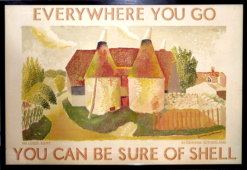 Graham Sutherland Shell poster