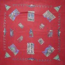 Egypt souvenir scarf, 1950s