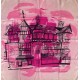 Scarce LIBERTYS OF LONDON silk scarf depicting store facade